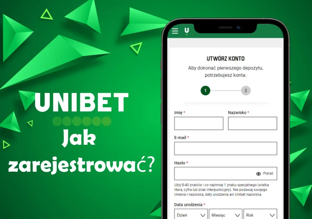 Rejestracja w aplikacji